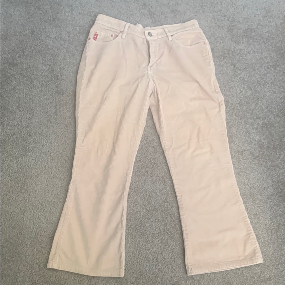 Retro Tan-Colored Corduroy Pants